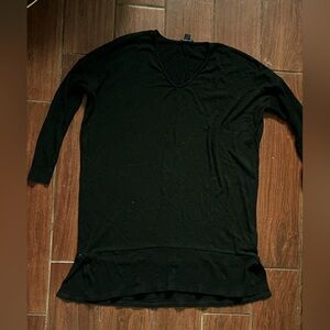 2/$15 🌼 American Eagle Outfitters Black 3/4 Sleeve Relaxed Tunic
